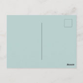 地球救の日の愛の地球、科学 ポストカード (裏面)