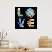 地球救を愛す ポスター (キッチン)