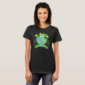地球救惑星デー環境デー愛のニーズ Tシャツ (正面フル)