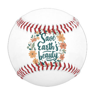 地球救美しい 野球ボール