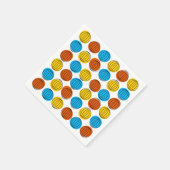 地球数々の紙ナプキン スタンダードカクテルナプキン (角)