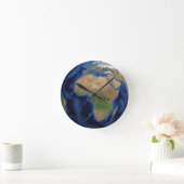 地球時計の地球周期 ラウンド壁時計 (ホーム)