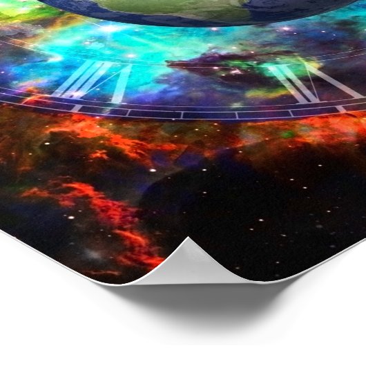 地球時間 ポスター (角)