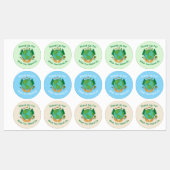 地球気にのステッカーを取る ラベル (シート)