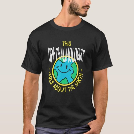 地球気にの自然 Tシャツ (正面)