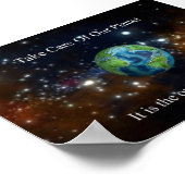 地球気にを奪う ポスター (角)