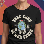 地球気にを奪う Tシャツ