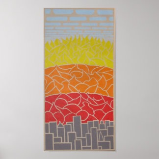 地球温暖化のポスター ポスター