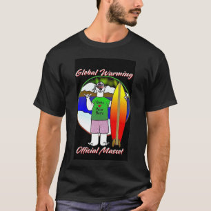 地球温暖化のマスコット Tシャツ