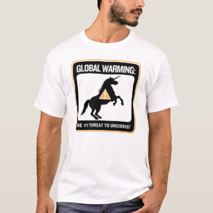 地球温暖化のワイシャツ Tシャツ