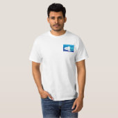 地球温暖化のワイシャツ Tシャツ (正面フル)