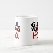 地球温暖化の悪ふざけ モーフィングマグカップ (中央)