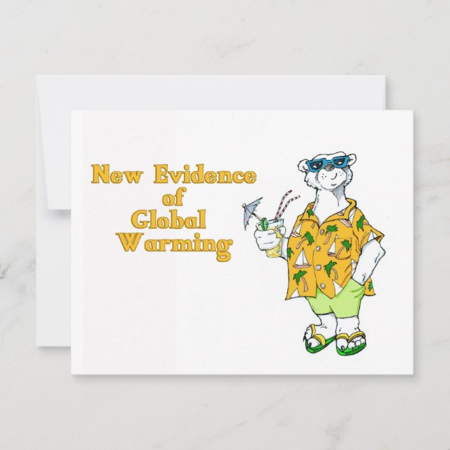 地球温暖化の新たな証拠 (正面)