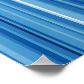 地球温暖化ストライプエコ ポスター (角)