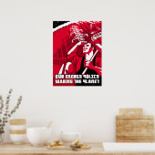 地球温暖化プロパガンダパロディのポスター ポスター (キッチン)