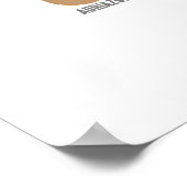 地球温暖化ユーモアのあるポスター ポスター (角)