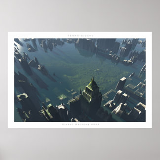 地球温暖化2054 ポスター