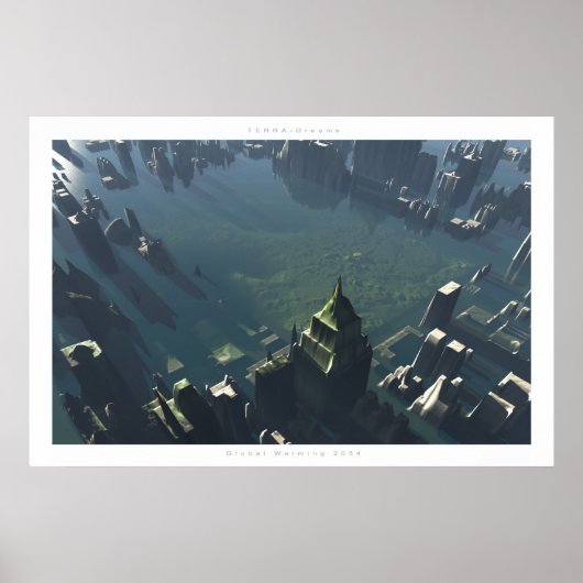 地球温暖化2054 ポスター (正面)