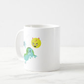 地球温暖化 コーヒーマグカップ (正面左)