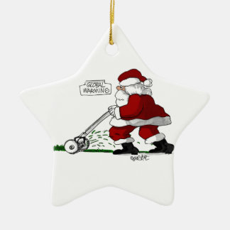 地球温暖化 セラミックオーナメント