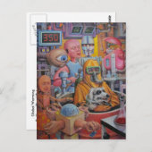 地球温暖化 ポストカード (正面/裏面)