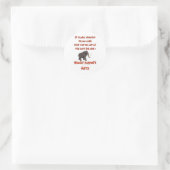 地球温暖化 ラウンドシール (バッグ)