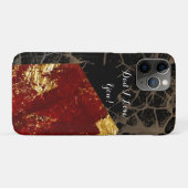 地球温暖化 - 燃える家 - 父の日 Case-Mate iPhoneケース (裏面(横))