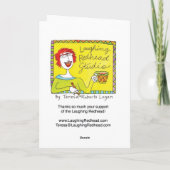 地球温暖化、私のお尻 カード (裏面)