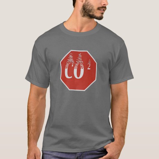 地球温暖化 Tシャツ (正面)