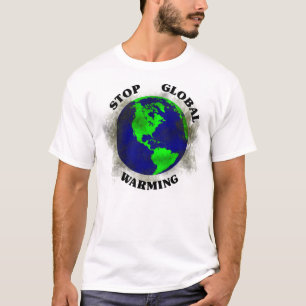 地球温暖化 Tシャツ