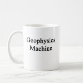 地球物理学機械 コーヒーマグカップ (左)