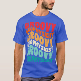 地球物理学者のヴィンテージレトロ60s 70s 80sのVibes Tシャツ
