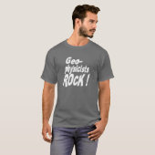 地球物理学者の石! Tシャツ (正面フル)