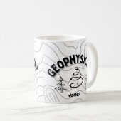 地球物理学者 コーヒーマグカップ (正面右)