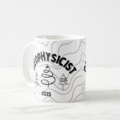 地球物理学者 コーヒーマグカップ (正面左)