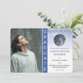 地球環境科学 卒業 案内状 (スタンド正面)