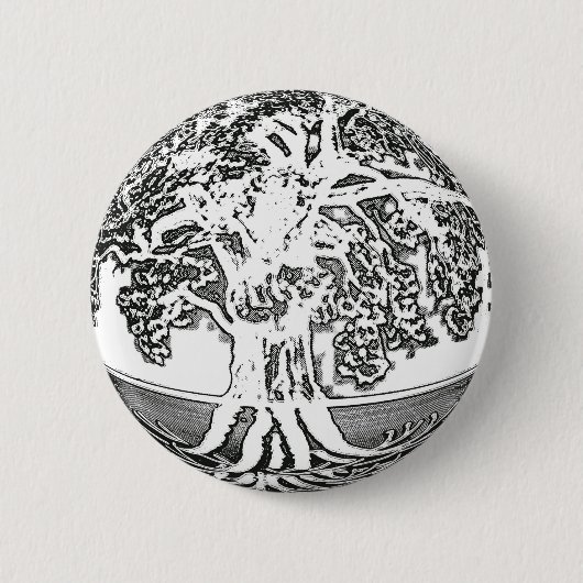 地球生命の樹 缶バッジ (正面)