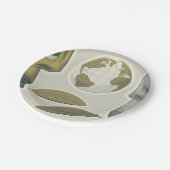 地球生物 ペーパープレート (アングル)
