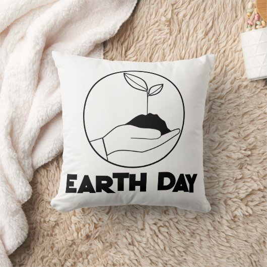 地球祝の日のスタイル クッション (ブランケット)