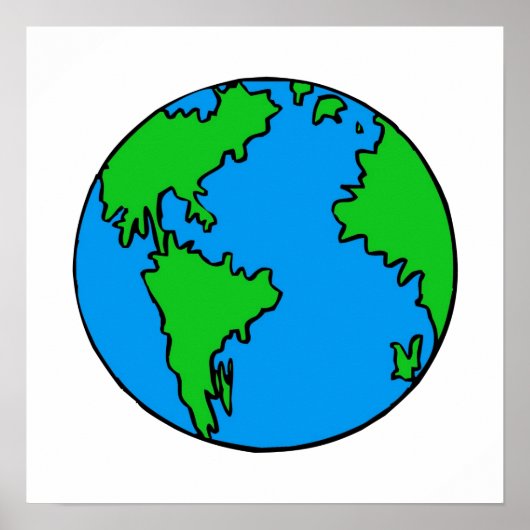 地球祝の日 ポスター (正面)