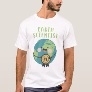 地球科学者 Tシャツ