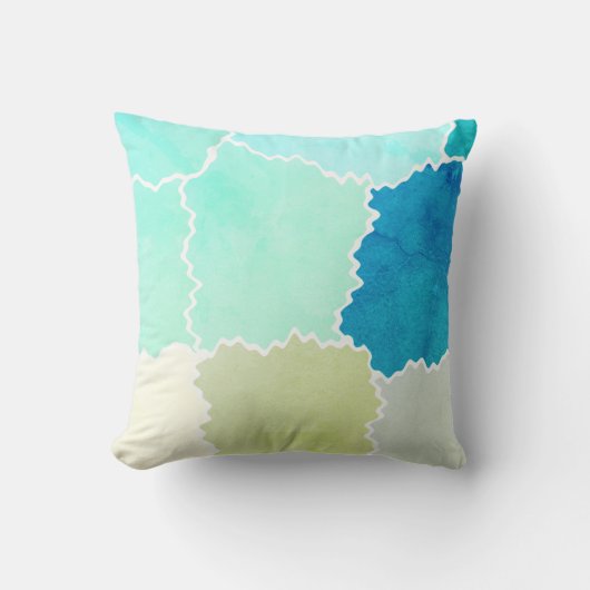 地球素朴の色調 クッション (正面)