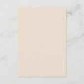 地球素朴フローラの結婚詳細エンクロージャカード エンクロージャーカード (裏面)