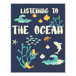 地球聞の日の海だ フォトプリント           