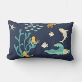 地球聞の日の海だ ランバークッション (正面)