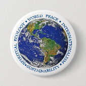 地球視 缶バッジ (正面)