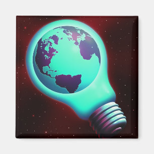 地球電球 マグネット