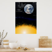 地球風火ポスター ポスター (キッチン)