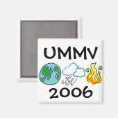 地球風火磁石 マグネット (正面/裏面)