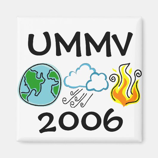 地球風火磁石 マグネット (正面)